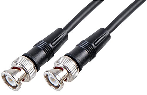 PRO SIGNAL 5m BNC Male to BNC Male RG58/U Coaxial Cable – 50 Ohm, Pure Copper Conductors - PSG005438
