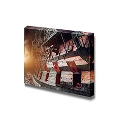 Pirate Ship and Stormy Sky Wall Decor