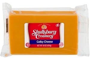 Shullsburg Creamery - Colby Cheese - 1 Pound