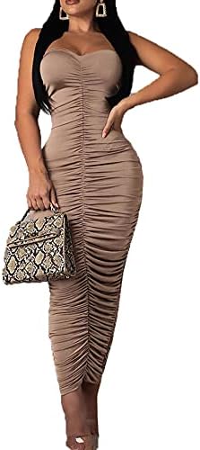 amazon clubbing dresses Amazon.com: Sexy Rhinestone Dresses for Women, Glitter Short Party Dress,Night Club Cocktail Mini Dress Homecoming Apricot : Clothing, Shoes & Jewelry