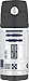 THERMOS FUNTAINER 12 Ounce Stainless Steel Vacuum Insulated Kids Straw Bottle, R2D2