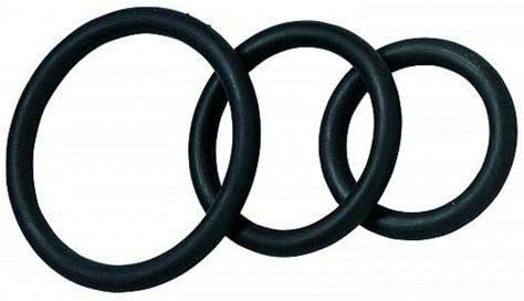 Cɔ-Ck Ring Set 3 Piece Nitrile Black