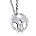 Pendant Necklace For Men Women Stainless Steel Gym Sports Fitness Barbell Weight Plate Dumbbell Chain