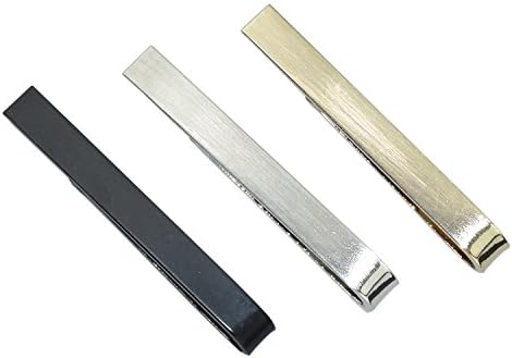 Argositment Fashion Alloy Tie Clip Set for Men with Packing Mixed Colors