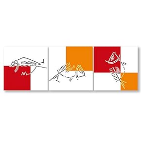 Wall26-3 Panel Canvas Wall Art- Beautiful Flowers -Giclee...