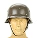 Original German M40 WWII Type Steel Helmet- Finnish M40/55, Size 56cm, US 7