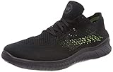 Nike Mens Free RN Flyknit 2018 Running Shoes (10) Black/Anthracite