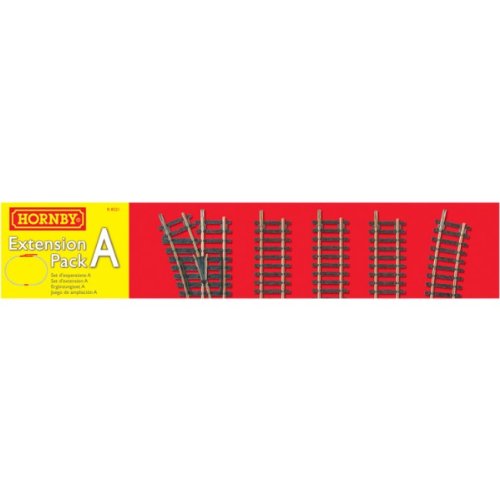 Hornby R8221 00 Gauge Track Extension Pack A