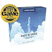 Race To Space Ultimate Edition Card Game - Educational STEM Board Game for Kids and Families - Math, Science, Social Studies, and Language Arts Learning Game