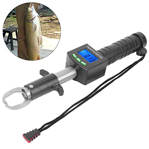 Fish Lip Grabber, professioneller Fischhalter Edelstahl Digitalwaage Angelgriff Angelzange Elektronische Gewichtswaage – Bild 6
