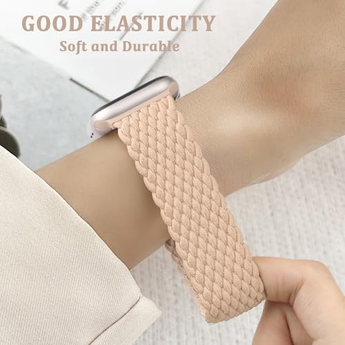 AMSKY Braided Magnetic Band Compatible for Apple Watch Bands 40mm 44mm 38mm 42mm 45mm 46mm 49mm Women Men, Nylon Fabric Only Magnetic for iWatch Series 11 10 9 8 7 6 5 4 SE Ultra 3 2 1