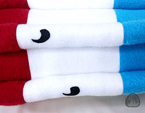 Novelty Bomb Pop Plushie, Novelty plushie pillow, popsicle pillow, Rocket pop plushie, red, white, blue, icicle, 4th of July, Summer