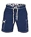 Men's Swim Trunks Solid Color Cargo Style Microfiber Swimsuit