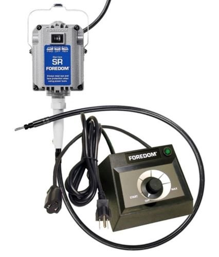 FOREDOM M.SR-EM FLEX SHAFT KIT FLEXIBLE SHAFT 1/6HP MOTOR EM1 HAND DIAL CONTROL