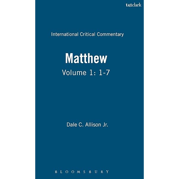 Commentary on Matthew VIII-XVIII: A Critical and Exegetical