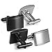 Jstyle Jewelry Stainless Steel Cufflinks for Men Unique Business Wedding Black White