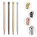 PASISIBICK Novelty Skull Ballpoint Pens,Metal Writing Pen for Nurse Dr. Stationery Crazy Student Gift (Pack 4)