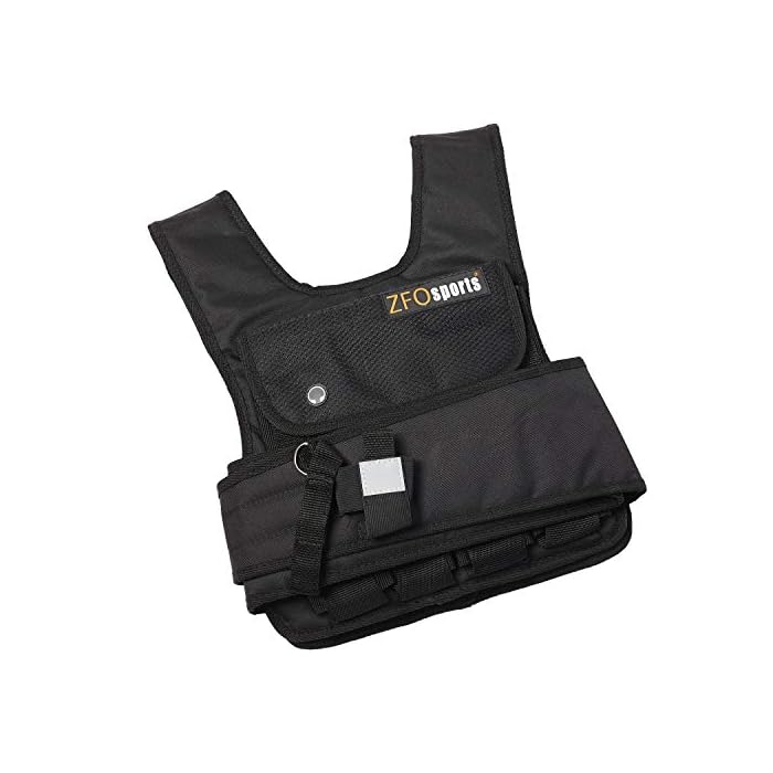ZFOsports 50lbs SHORT Adjustable Weighted Vest Home Gym Warehouse