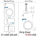 FASTSNAIL Wall Mount with 26FT Power Extension Charging Cable Compatible with Wyze Cam Pan,Mounting Kit Including Charging Cord Compatible with Wyze Cam Pan, Indoor and Outdoor Security Mount