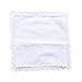 Lace Cotton White Handkerchiefs Perfect Wedding Bulk