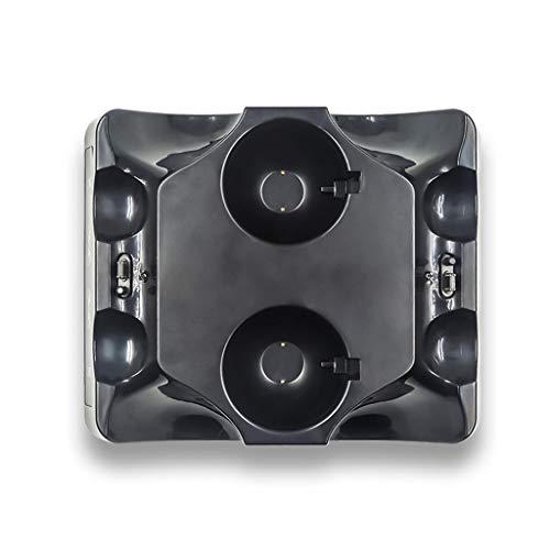 leidersty USB Charging Dock Station for Playstation 4 PS4 Slim Pro PS VR PS Move Accessories,Black