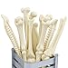 MXXGMYJ MagicW Novelty Bone Shape Ballpoint Pens Finger Skull Bone Pen For Nurse Doctor Stationery Crazy Student Gift Pack of 10