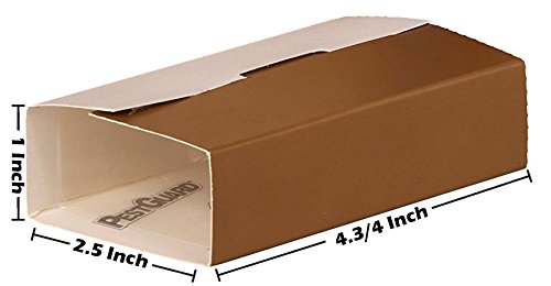 Pack of 24 Mouse/Mice/Insect/Lizard/Snake/Cockroaches/Cricket/scorpions/Catchers Best Sticky Glue Board Traps Baited Attractant Scented, Professional Strength, Indoor Outdoor Non-Toxic, Non Poisonous. - Thumbnail 2