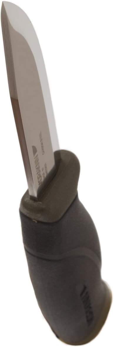 Amazon Com Morakniv Companion Heavy Duty Knife With Sandvik Carbon Steel Blade 0 125 4 1 Inch Military Green M Sports Outdoors