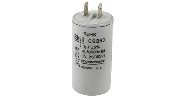 AC 450V 6.5UF película del polipropileno electrolítico condensador ...