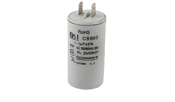 AC 450V 6.5UF película del polipropileno electrolítico ...