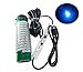 Green Blob Outdoors Blue Underwater Fishing Lights for Docks 7500 Lumen with 30ft Cord, LED, Fish Attractor, Crappie, Snook, Bass, Catfish (7,500 3-Prong Plug, Blue) Made in Texas