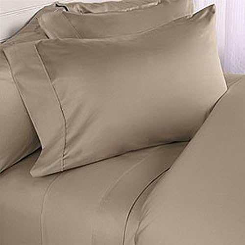 QzzieLife 1500T Soft Egyptian Cotton Solid Bedding 3PC Duvet Cover Set Coffee Full/Queen Size