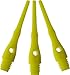 Viper Dart Accessory: Tufflex III 2BA Thread Soft Tip Dart Points, Neon Yellow, 100 Pack