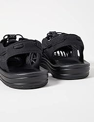 KEEN womens UNEEK Sandal , Black/Black , 8 M US