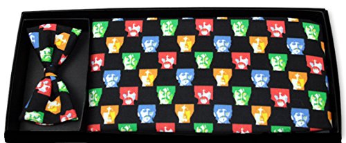 Beatles Faces Bow Tie and Cummerbund Set