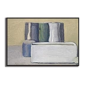 Framed Canvas Wall Art Still Life by Giorgio Mordian Canvas Prints Home Artwork Decoration for Living Room,Bedroom - 16x24 inches
