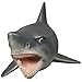Wall Mounted Great White Shark W Teeth Head Mount Hanging Display Plaque Decor