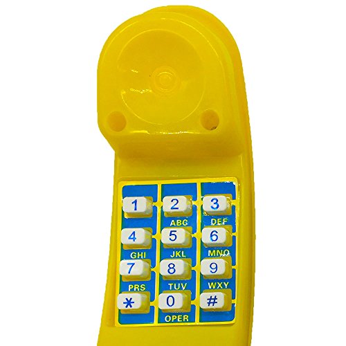 HAPPY PIE PLAY&ADVENTURE Creative Children Plastic Telephone Toy on The Play Deck or Backyard playsets