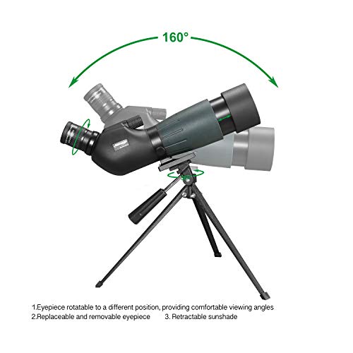 4 AOMEKIE+AO4022+SP+AOMEKIE+Spotting+Scope+with+Tripod+Phone+Adapter+Case+20+60x+for+Target+Shooting+Hunting+Bird+Watching+Waterproof+FMC+BAK4+45+Degree+Monocular+Telescope
