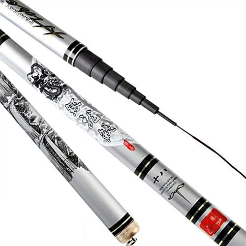 Telescopic Fishing Rod Carbon Fiber Casting Rods 3.6m-7.2m Hand Freshwater Feeder for Carp Fishing