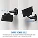 Frienda Adjustable Wall Mount Bracket 360 Degree and Protective Silicone Cover Skin Compatible with Blink XT Indoor/Outdoor Security Camera, 3 Sets (Black)