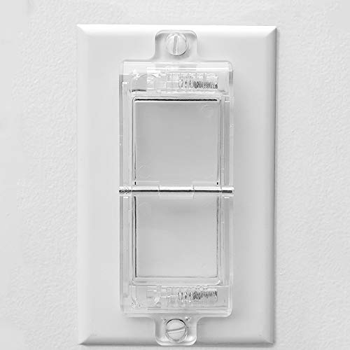Rocker Light Switch Guard, ILIVABLE Child Proof Switch Plate Cover