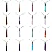 Justinstones Gemstone Hexagonal Pointed Reiki Chakra Pendant Necklace 20