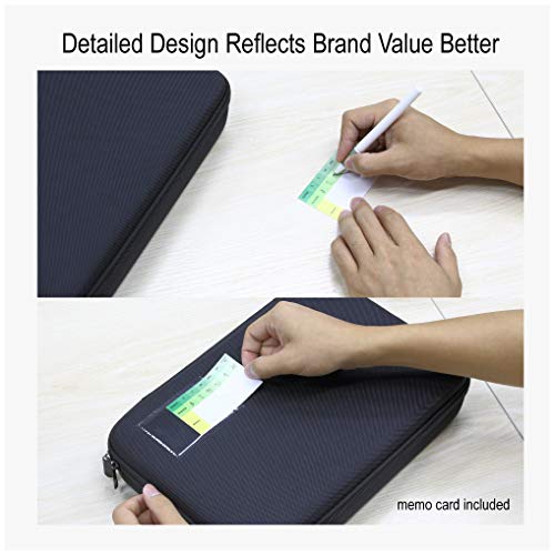 SURDAR 188 Batteries Organizer Storage Bag Hard Case Carrying Case Box Holder- Holds AA AAA C D 9V 3V Included Battery Tester BT-168 (Not Included Batteries) - Thumbnail 4