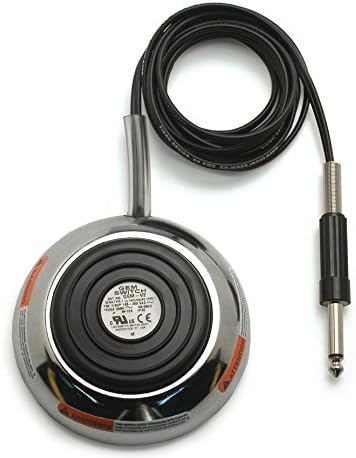 Eikon gems and treadlite Foot switch with 1/4' mono- 6 foot PICK YOURS (GEMS, BLACK)