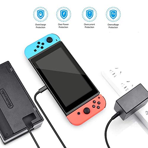 1 Charger+Nintendo+Adapter+Compatible+Controller