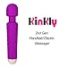 Wand Massager Handheld Vibrator Rechargeable Personal Body Massager for Muscle Aches and Sports Recovery