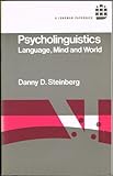Psycholinguistics, Steinberg, Danny D., 0582291135