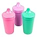 Re-Play Made in USA 10 Oz. Sippy Cups for Toddlers, Set of 3 - Reusable Spill Proof Cups for Kids, Dishwasher/Microwave Safe - Hard Spout Sippy Cups for Toddlers 3.13