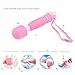 Powerful Mini Vibrator,Personal Wireless Handheld Massager, Pink